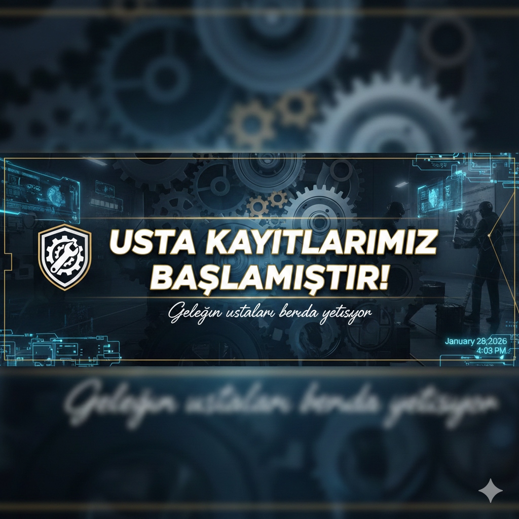 Usta Kayıtları Başladı